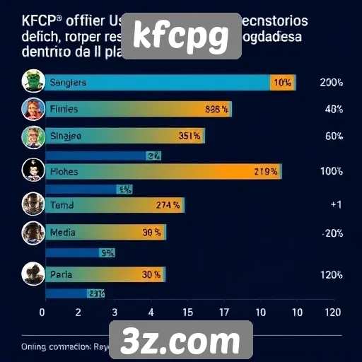 Estatísticas de usuários ativos no kfcpg