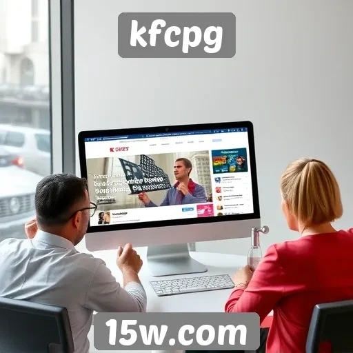 Integração de redes sociais no site kfcpg